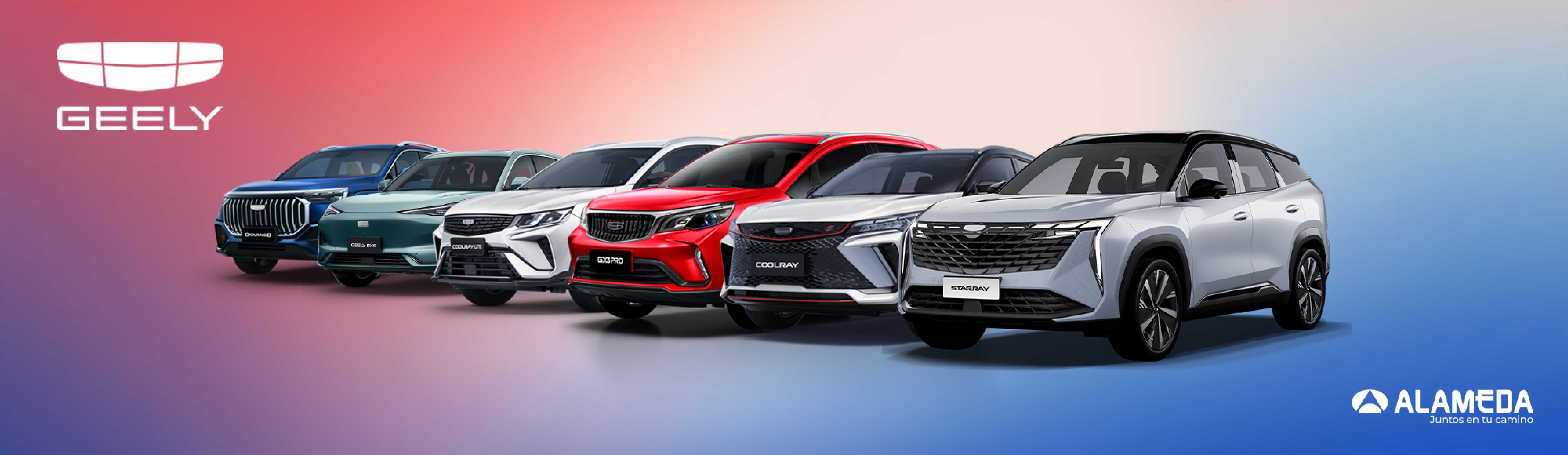 Banner Geely